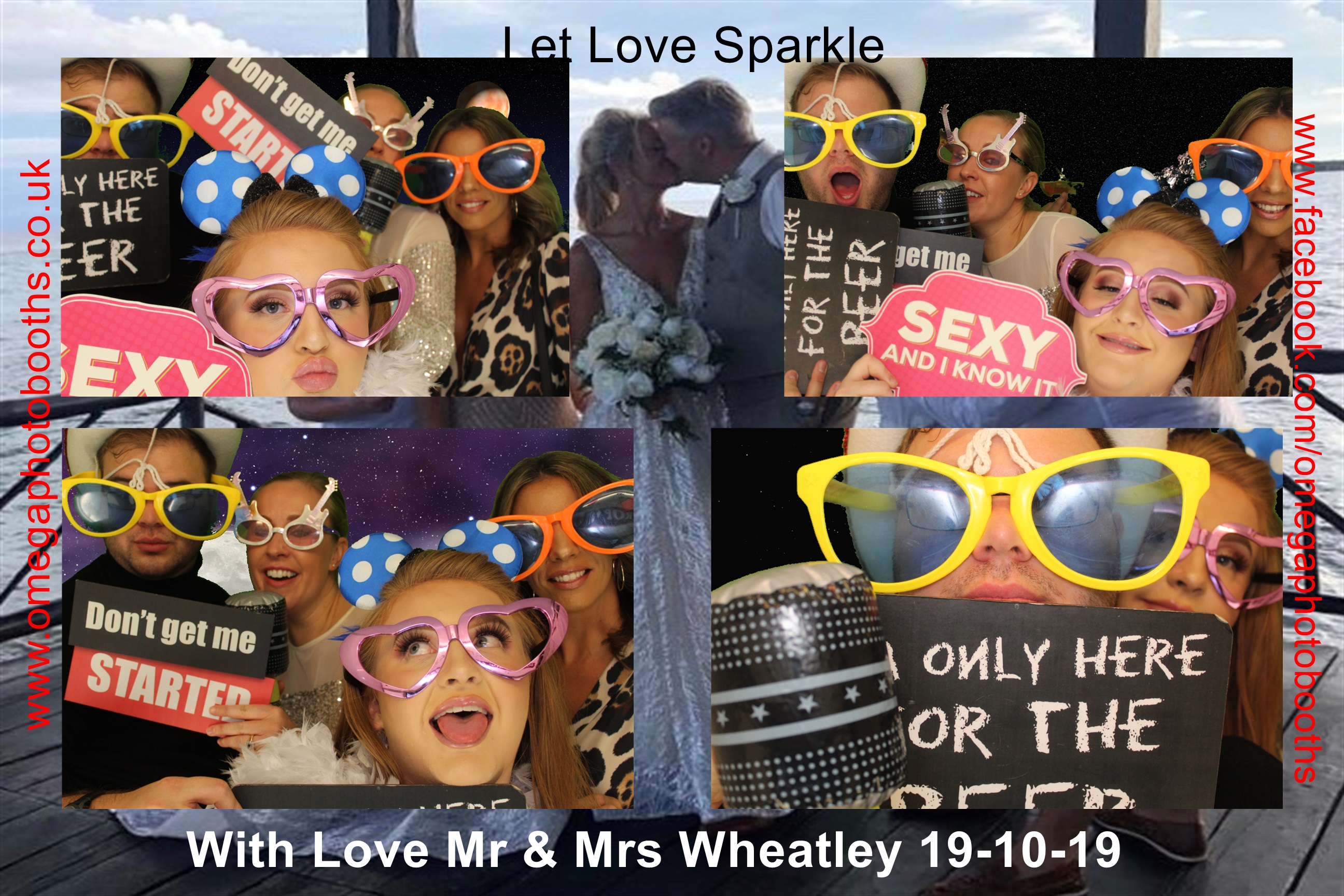 Mr & Mrs Wheatley  | View more photos from the event at gallery.omegaphotobooths.co.uk/u/Omega-Photobooths/Mr-Mrs-Wheatley